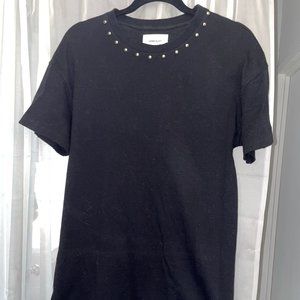 Current Elliot Black T Shirt Dress, Size 0